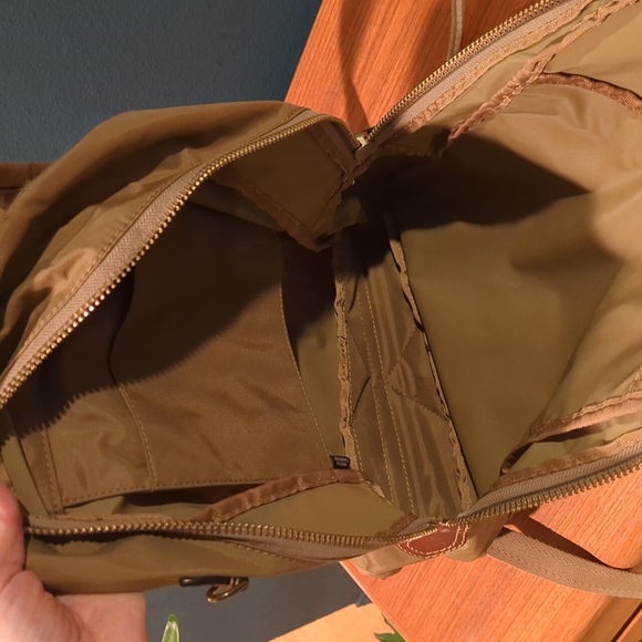 FRYE Nylon Backpack with Leather Details - Picture 6 of 6